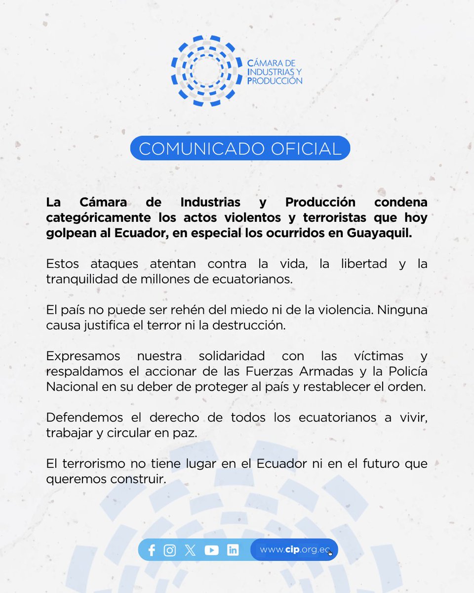 📢 #ComunicadoOficial