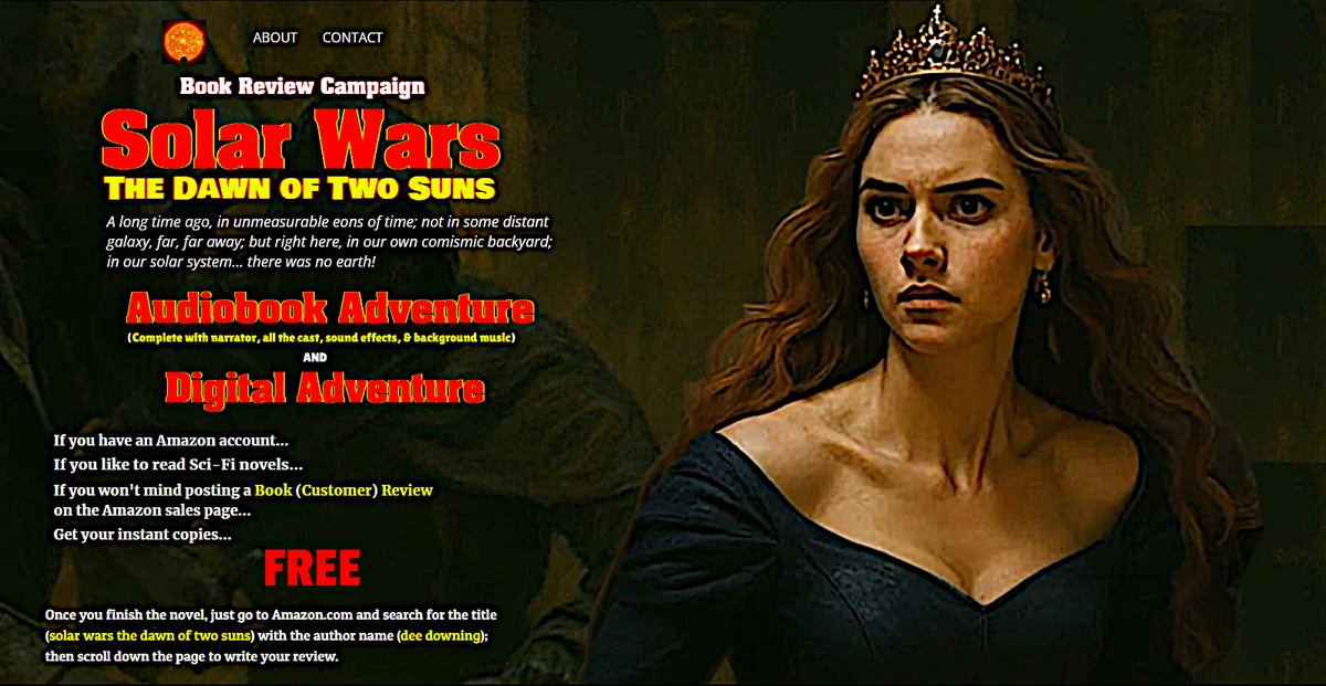 SolarWarsTrilog's tweet image. solarwarstrilogy.systeme.io/optinform2s0o2…
London United Kingdom Sci-Fi Space Opera Amen.