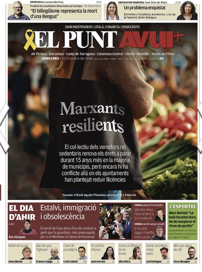 AngerriConsult1's tweet photo. 6/6 Agrair a la Diputació de Girona el paper referencial, oferint sòlids criteris tècnics que han facilitat una aplicació coherent arreu del territori.
Amb un suport continuat a la feina discreta i constant dels equips de les administracions locals. 

@mili_ap 
@raurell_marta https://t.co/WkSv5SS3X2