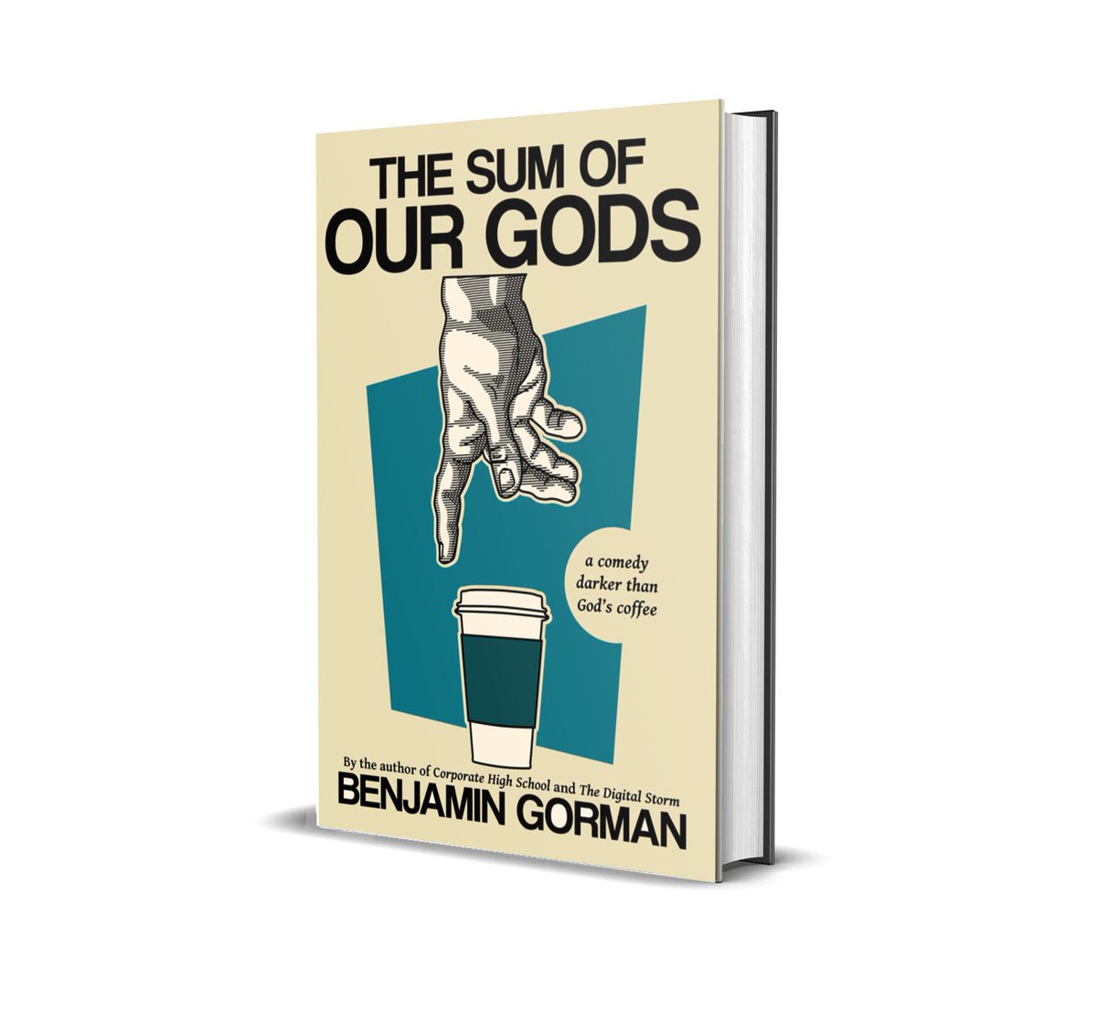 Joe has been cursed. He must meet with Yahweh once a week for coffee, and God is a crotchety old deity with a pantheon of family problems. 
“Funny, knowing and sarcastic." -Writer's Digest
Get your copy of <a href="/teachergorman/">Benjamin Gorman</a>’s THE SUM OF OUR GODS here: bit.ly/SumGods