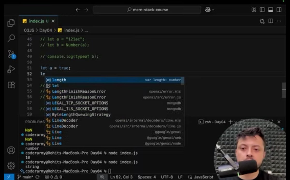 abdullahatif07's tweet image. Day 19 🚀 | Web Dev Journey
• Topic: Operators, Conditionals & Loops 🔁
• Learned about Arithmetic, Logical & Comparison Operators
• Explored if-else conditions and loops (for, while, do-while) 🔄
JavaScript logic building getting stronger 💪💻
#100DaysOfCode #JavaScript