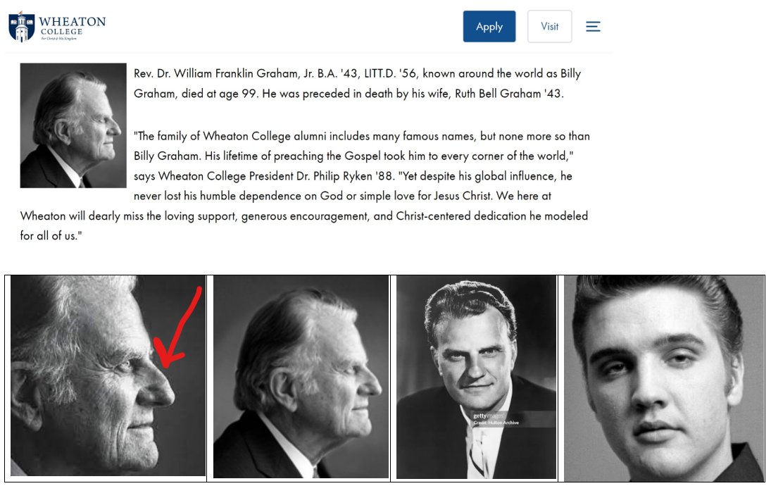 KarenUlrich_DID's tweet image. #BillyGraham is #AdolphHitler is #ElvisPresley is #DonaldTrump #ChristianNationalism #Talmudism #DominionTheology #Ziklag #Frauds