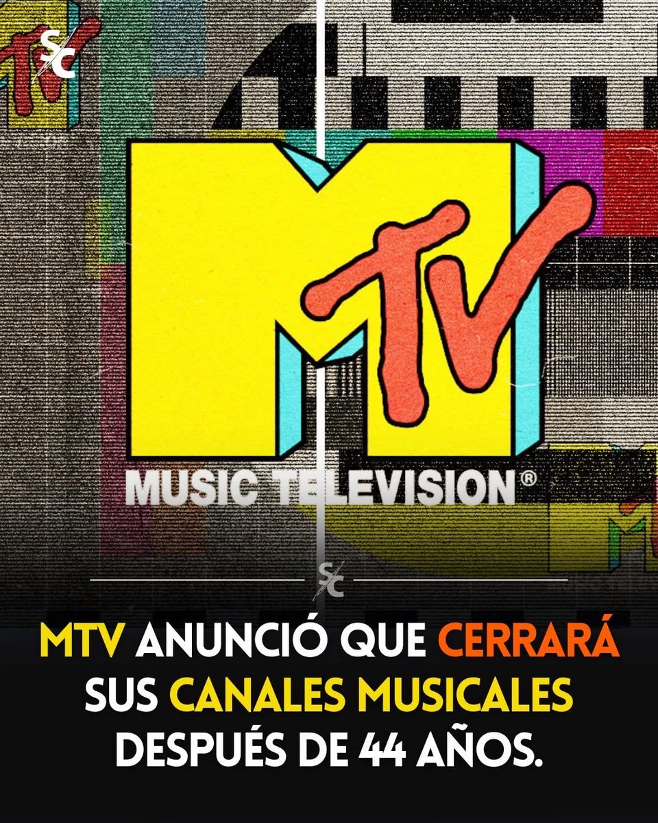MTV apaga sus canales musicales después de 44 años de historia.

Paramount Global anunció el cierre permanente de cinco canales musicales de MTV, que dejarán de transmitir el 31 de diciembre de 2025 como parte de una reestructuración global.

Los canales afectados son MTV Music,