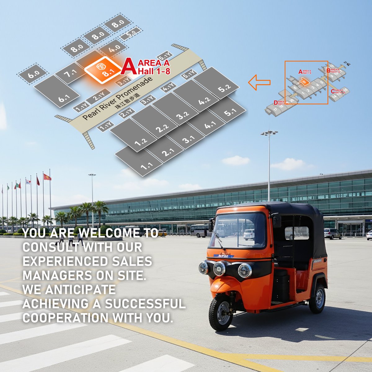 jinpeng_global's tweet image. The #CantonFair has commenced, and we warmly welcome your attendance. 7 #Jinpeng's representative products are on display for you. We look forward to achieving a successful cooperation!
#CantonFair2025 #EV #miniEV #tricycle #trike #cargotricycle #moto #rickshaw #tuktuk