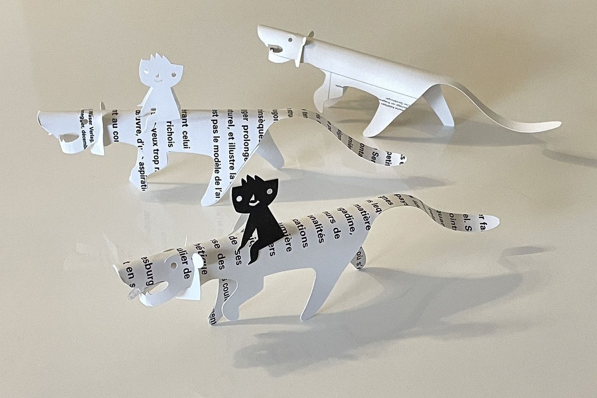 Komei_Iwasaki's tweet image. トラと少年
#ペーパークラフト #トラ #papercrafts #tiger #handmade #design