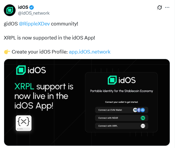 <a href="/idOS_network/">idOS</a>  - The future identity layer for Web3! Secure, private, portable identity management on any blockchain. KYC once, use anywhere. Powering DeFi &amp; digital finance, giving you data ownership! #idOS #Web3 #DeFi 
Explore: idos.network