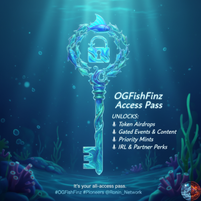 AquaDash25's tweet photo. Day 19 posting @OGFishFinz
OGFishFinz unlocks more than NFTs: π
π Token airdrops
π Gated events & content
π Priority mints
π IRL & partner perks
Itβs your all-access pass.
#OGFishFinz #Pioneers @Ronin_Network https://t.co/0LZ0AkDIam