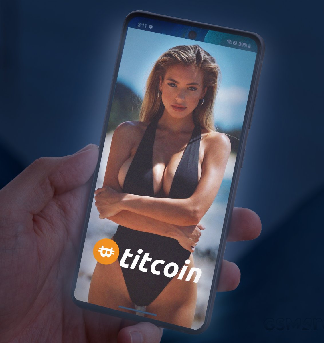 I was peacefully enjoying my cig before bed. 
I opened my phantom wallet and guess who was there staring at me.
Impossible to resist.