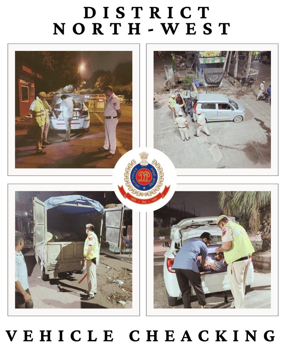 DCP North-West Delhi tweet media