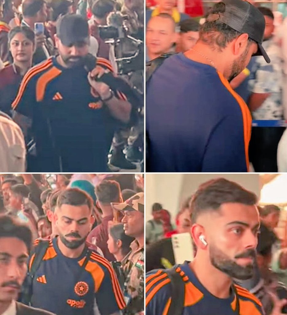 itzsecondself's tweet image. The wait is finally over!
Virat Kohli and Rohit Sharma are back in Indian colours as Team India heads Down Under for the white-ball series.( Sports keeda)
#AUSVIND
#ViratKohli𓃵
#RohitSharma𓃵
#CricketNews #GautamGambhir