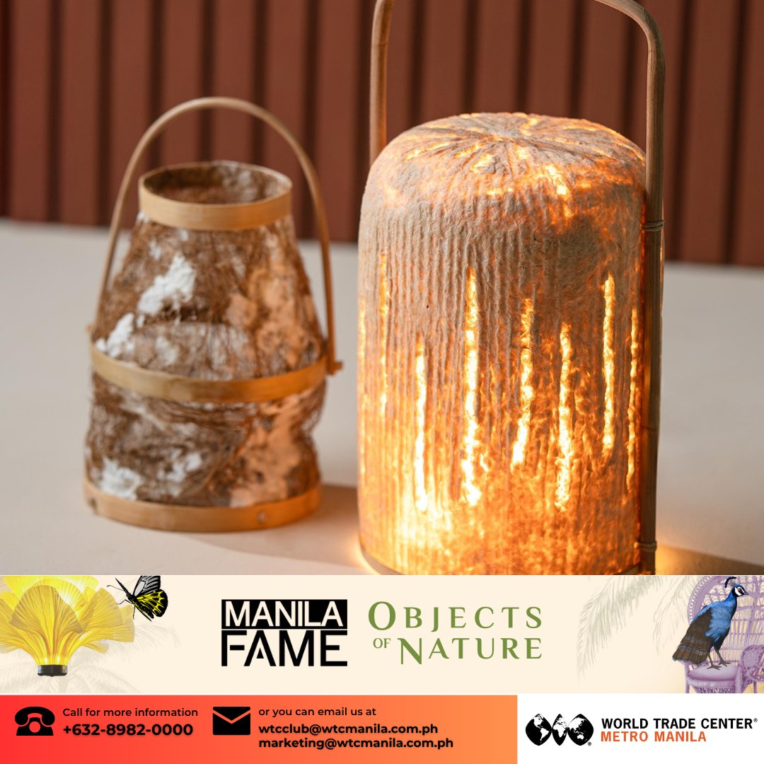 The industry's most anticipated showcase is back! 💡📈 Connect, source, and spot the next big trends in lifestyle and design. Bring your A-game and your biggest tote bags! ➡️ Be where the deals are: #ManilaFAME | 📍 World Trade Center Metro Manila | 📅 October 16-18. #WTCMM