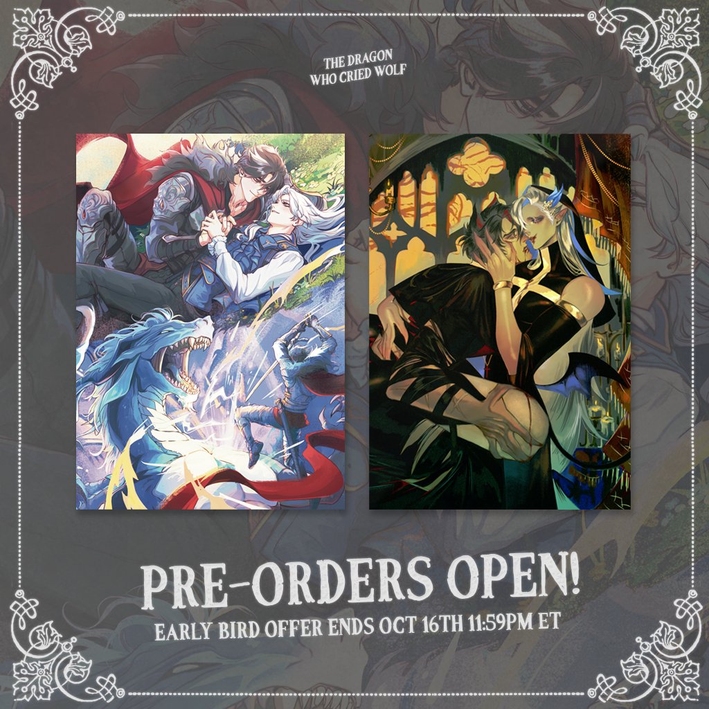 🌙 PRE-ORDERS ARE OFFICIALLY OPEN!!! 🌙

The #wriolette Dark Fantasy zine is here! 

Please check out our profile for the link.

Check back with us regularly as we reveal share and stretch goal items! For now, take a stroll through this thread for a taste of what's available