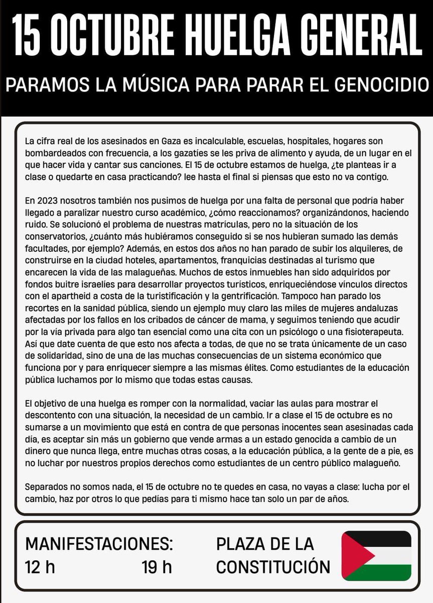 Asociación de Alumnos "Euterpe" del CSM Málaga (@aaeuterpe) on Twitter photo 