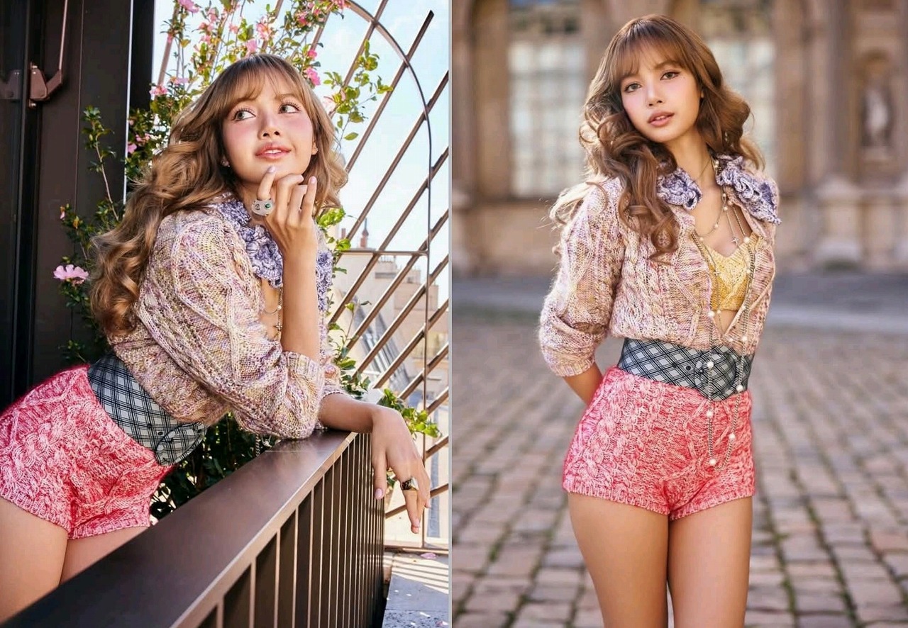 正規品 ストリングティング ハート パープル BLACKPINK リサ 正規品