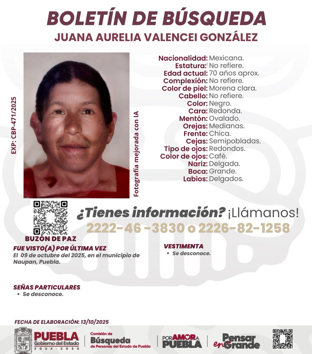 GalloDigitalMX's tweet photo. El @Gob_Puebla no baja la guardia.

Con apoyo de SEDENA, @GN_MEXICO_ y la @Busqueda_MX, se intensifica la localización de 7 personas desaparecidas tras las lluvias en la #SierraNorte.

La prioridad: encontrarles y acompañar a sus familias. 🤝🌧️
#FuerzaSierraNorte #PueblaSolidaria

https://t.co/i17vNTrVe7
