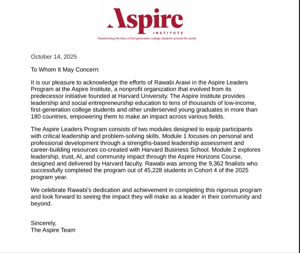 _vvtu2's tweet image. I’ve officially graduated 
from Aspire Leader Program ! 🎓
Forever grateful for the learning, connections, and memories.
The journey doesn’t end here
 it only gets brighter! 💫

#AspireInspiresFirstGen