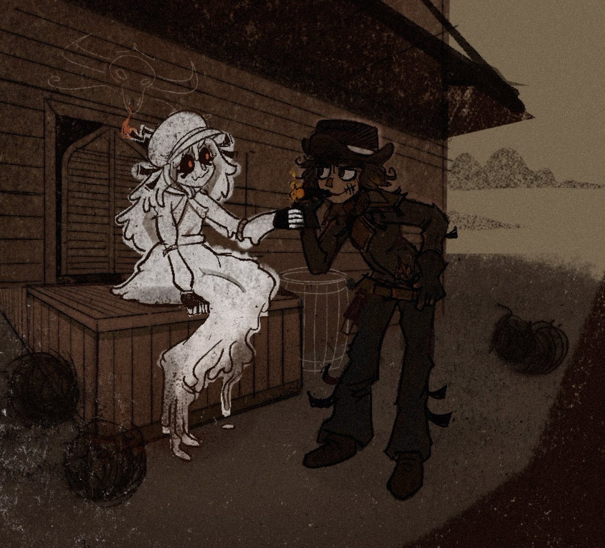 Chordfall's tweet photo. Candle &amp; Tobacco
#originalcharacters #characterdesign https://t.co/Ze3WwoveGE