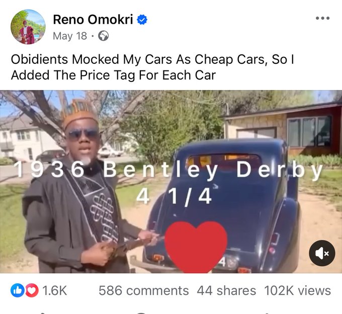 Reno Omokri Pathological