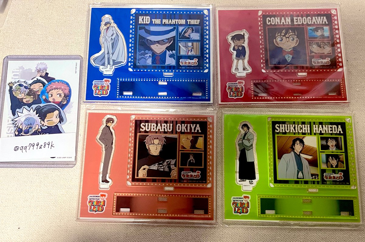 名探偵コナン コナンランド ロッカーくじ アクスタ 高明 景光 2種 名探偵コナン コナンランド ロッカーくじ アクスタ 高明 景光 2