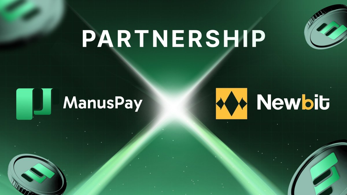 🚨 New Partnership 🚨
#ManusPay 🤝 <a href="/NewBitex/">NewBitex</a> 

Founded in Singapore in 2019, NewBit is a global digital asset platform offering secure trading, asset management, and a complete Web3 suite — NB Wallet, NB Pay, NBChain.

🌐Together, we’re redefining the future of Web3 payments.