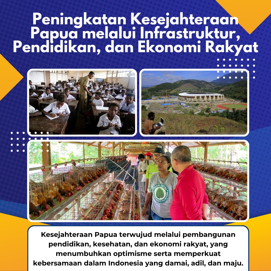 Pembangunan di Papua tuh keliatan banget hasilnya, udah bukan wacana doang tapi real action #PapuaDalamHatiNegeri wapresri.go.id/harapkan-progr…