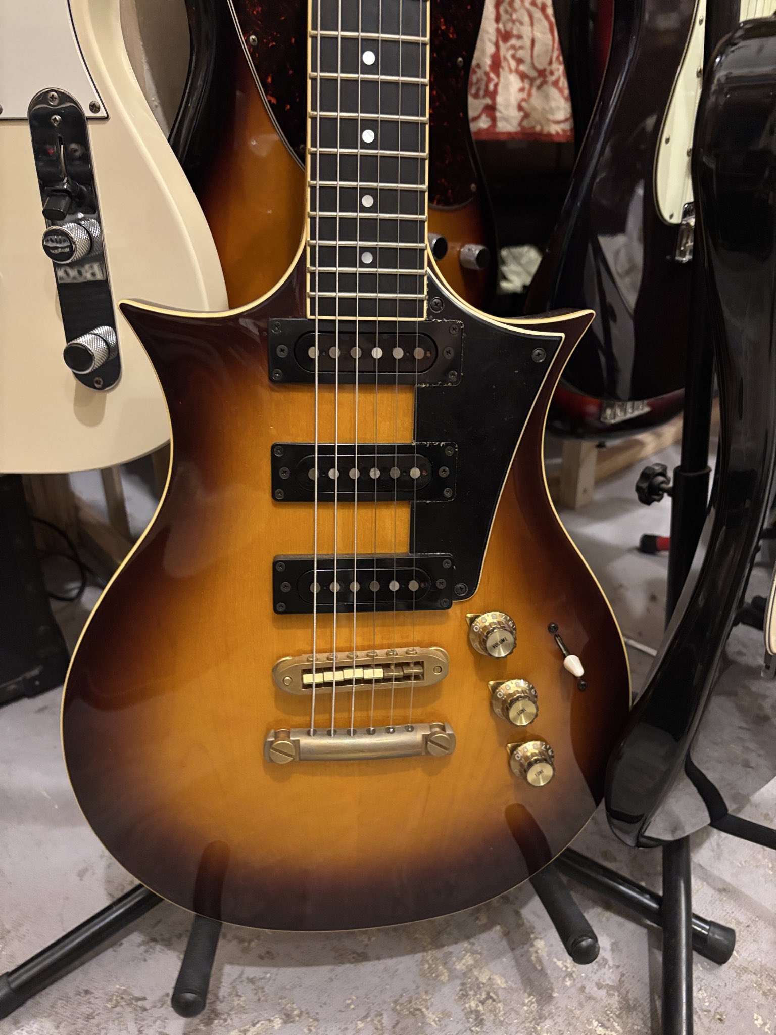 ギター Otonbo LsL Instruments T Bone 24 Okoume Limited - Natural