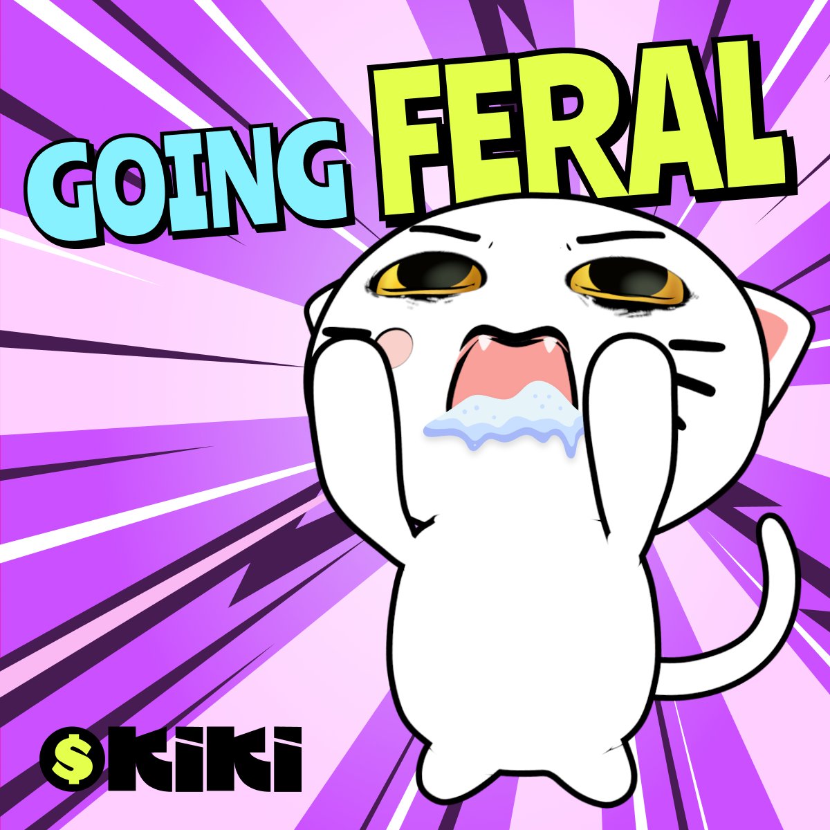 KIKIcatofficial's tweet photo. If you think KiKi’s wild now, just wait till he gets a little more feral. 😼 https://t.co/C5HH16xHRw