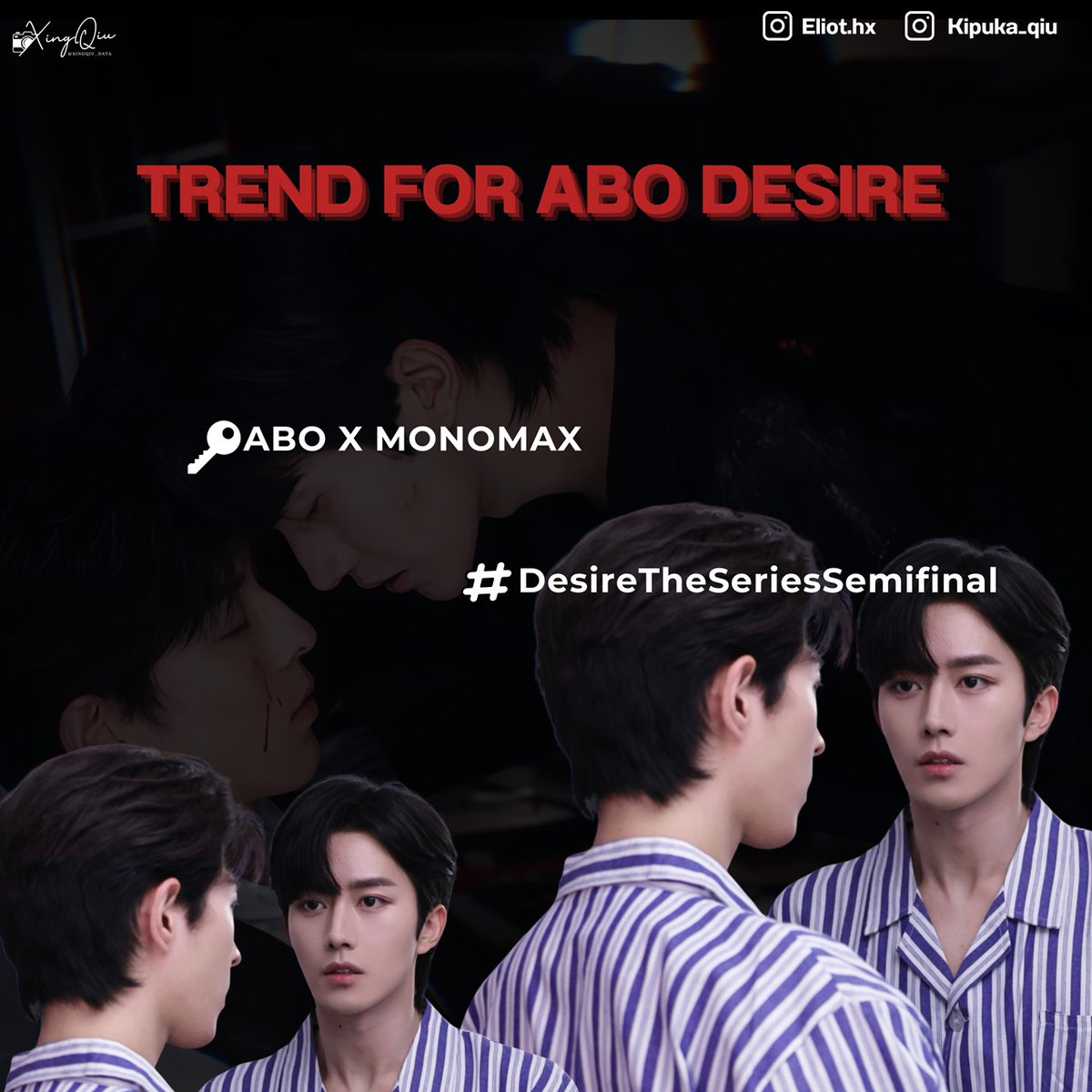 XingQiu_Data's tweet image. #DataForXingQiu📈📉

สวัสดีค่ะ วันนี้พี่ดาต้ามาช้าขออภัยในความไม่สะดวกเป็นอย่างสูง วันนี้เรามาเล่นแท็กเก็บสถิติให้พี่โมโนกันนะคะ 🙏🙏

MONOMAX เกมร้ายใคร่รัก (ABO Desire) 

📺 : MONOMAX 
🔗 monomax.me/qr/4V9y

🔑 ABO X MONOMAX 
#️⃣ #.DesireTheSeriesSemifinal

ติด #️⃣ Hashtag…