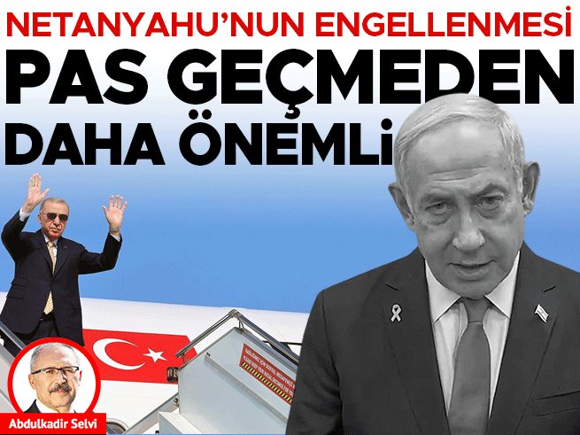 Hurriyet's tweet image. Abdulkadir Selvi yazdı: Netanyahu’nun engellenmesi pas geçmeden daha önemli
🖊️ @abdulkdir_selvi
hurriyet.com.tr/yazarlar/abdul…