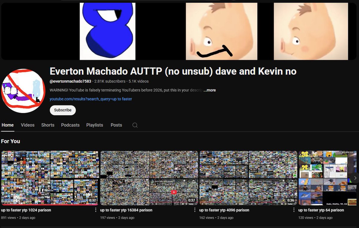DinnerToasty's tweet photo. Clicked on the channel and it just keeps getting better: https://t.co/5B8uFRY1Ij