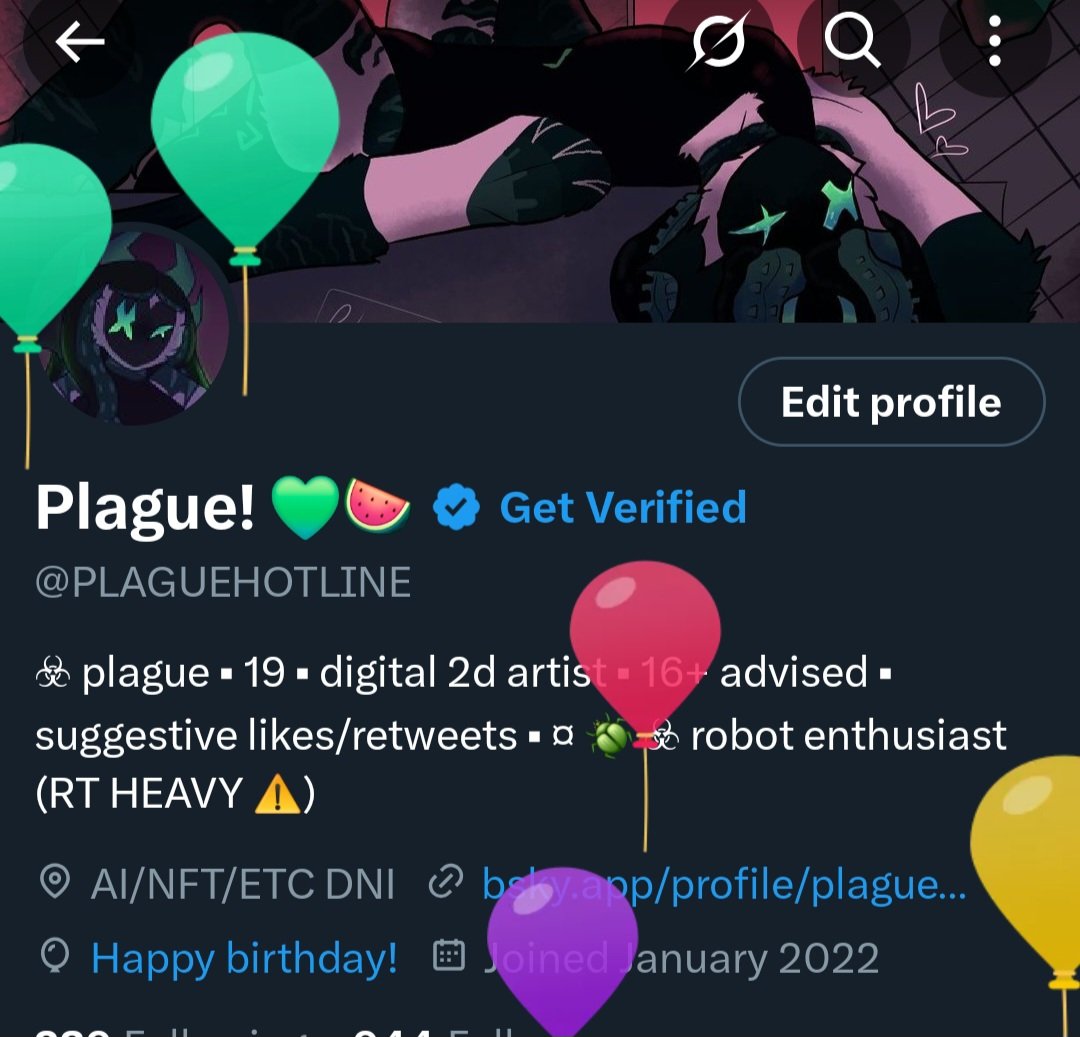 happy birtday to maeeee