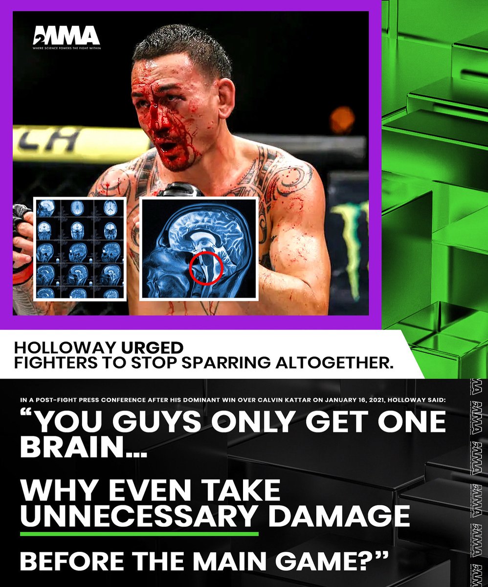 Max Holloway decided to stop sparring years ago (although he brought it back for the Justin Gaethje fight.)

It’s always fascinating hearing different takes on optimum fight preparation while different sports and cultures tend to vary in approach.

Where do you stand when it