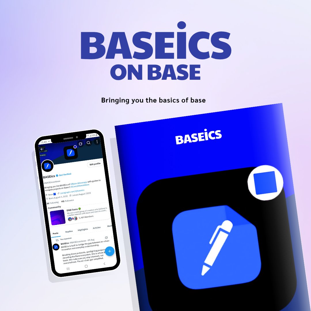 kreativelite's tweet image. Congratulations to our Team @BASEicsonbase 

We&apos;ve surpassed 30 subscribers in a month and a few weeks.

Our AMA space @BASEicsonbase is coming up this weekend.

Follow @BASEicsonbase and turn on post notifications 🔔

Full user control is important and on @base, everything can…