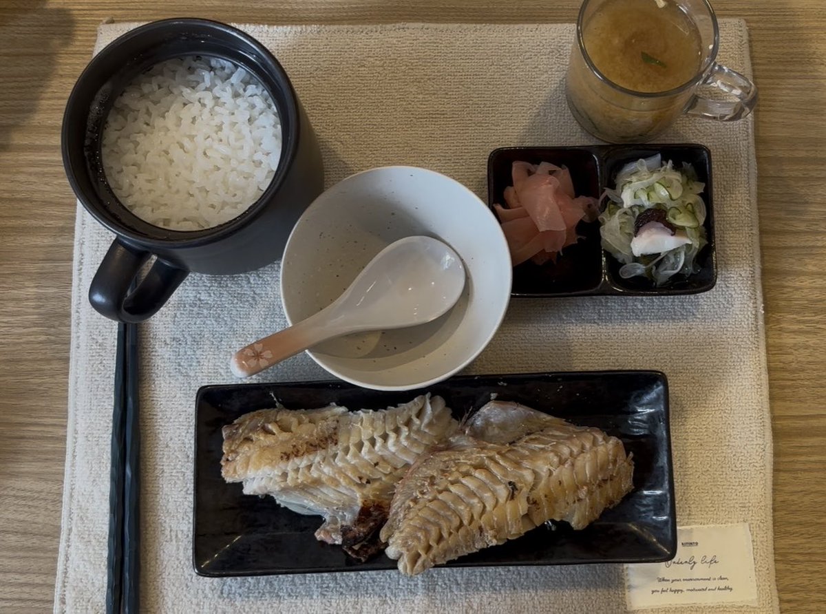 #和定食

胃の調子が良くないので、和定食にした。

赤魚の粕漬け、ガリ、酢の物、味噌汁。

ガリと酢の物…。

どちらも酢の物胃にはよくないかwww