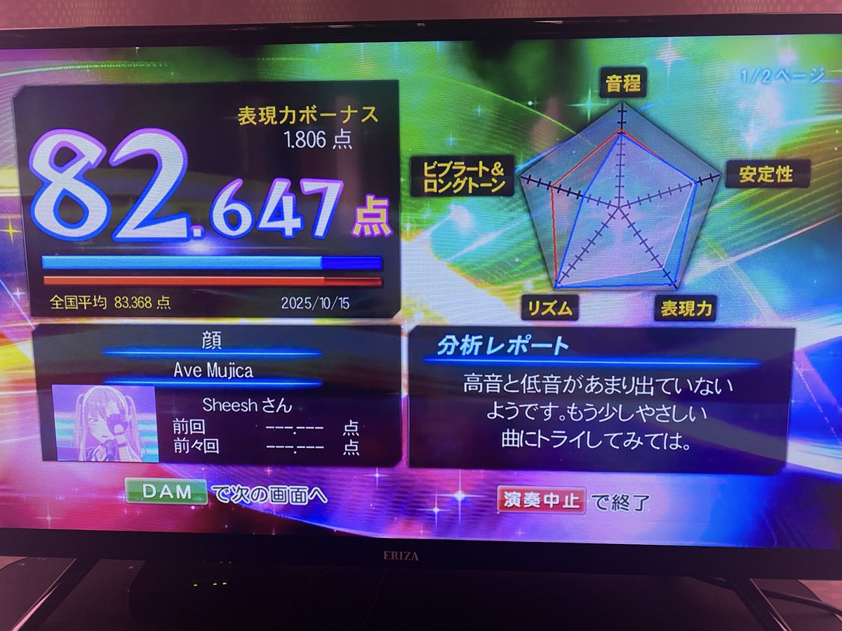 とりあえず2曲！
顔ほんとにリズムムズいわ💦