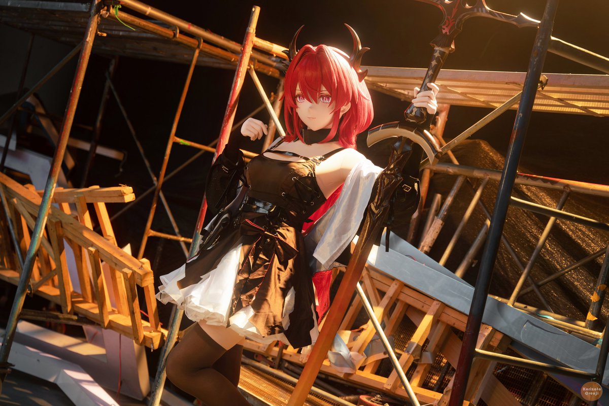 【史尔特尔】场照part2
📷：云桑 
🔧：<a href="/YaXia7/">圈儿</a> 
🎭：<a href="/BHYrenxing/">Kigurumi不还原人形</a>
#着ぐるみ #kigurumi #明日方舟 #アークナイツ #Arknights #史尔特尔 #スルト