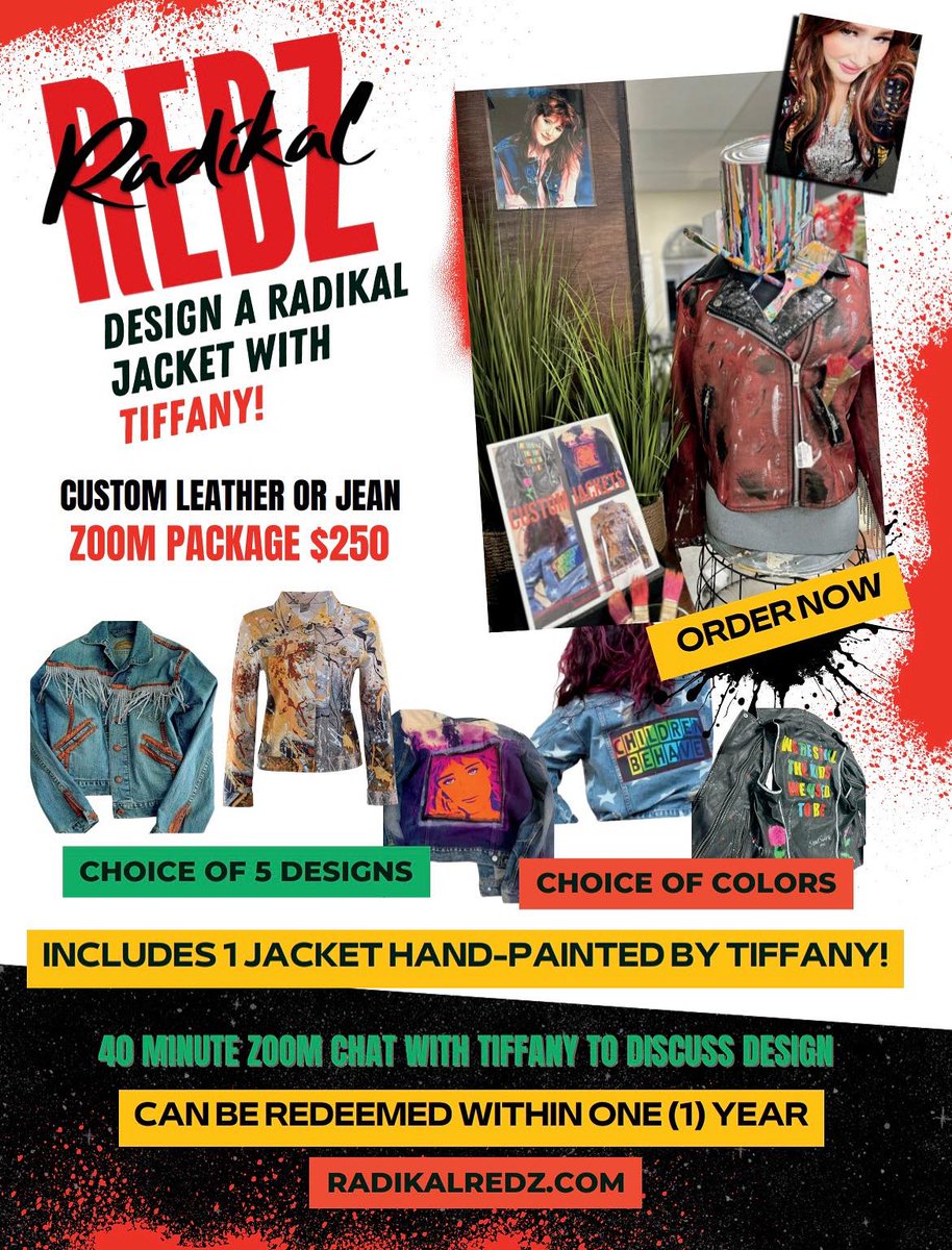 If your interested in ordering a custom jacket designed by me, order today and you'll be placed on the list.  Order at Tiffanytunes.com!

Thank you for your continued support for Children's Miracle Network.