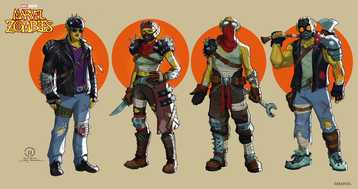 Nerd Talks (@nerdtalksshow) on Twitter photo New concept art of The Skrull Biker Gang in 'MARVEL ZOMBIES'.
(via: <a href="/JoeyVazquezart/">Joey Vazquez aka SpiderFreak</a>) New concept art of The Skrull Biker Gang in 'MARVEL ZOMBIES'.
(via: <a href="/JoeyVazquezart/">Joey Vazquez aka SpiderFreak</a>)