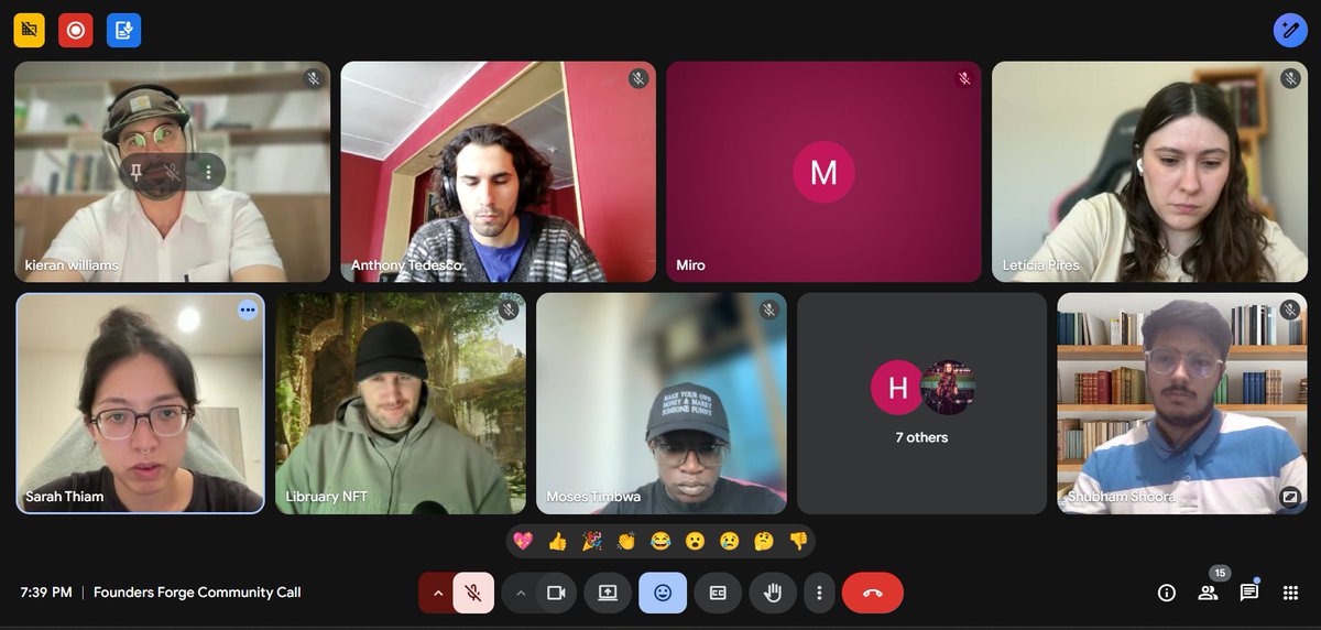 Founders Forge x Protocol Labs Weekly Community Sync — October 14, 2025

Another great round with the FoundersForge  <a href="/protocollabs/">Protocol Labs</a> / <a href="/PL__Genesis/">PL_Genesis</a>   network — every team refining goals, pushing launches, and exploring new collaborations across DeFi, AI, and decentralized