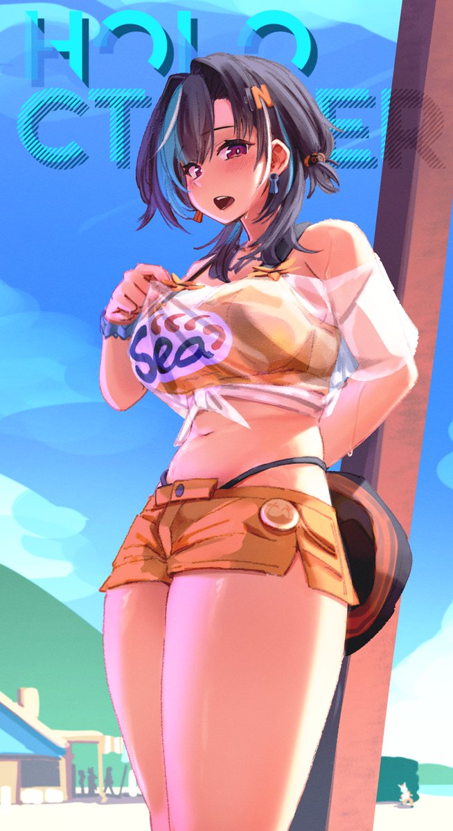 Day 11 - Summer Swimsuit 
#HOLOctober #もはやちはや