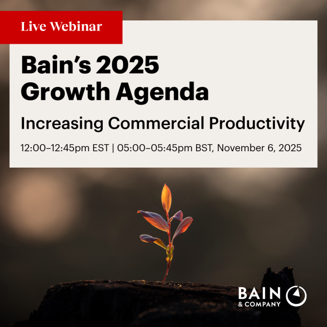 Growth leaders aren’t just cutting costs; they’re redefining productivity. Join us on November 6 for a 45-minute session to learn how your organization can unlock new efficiency levers and stay ahead. bit.ly/47329CE