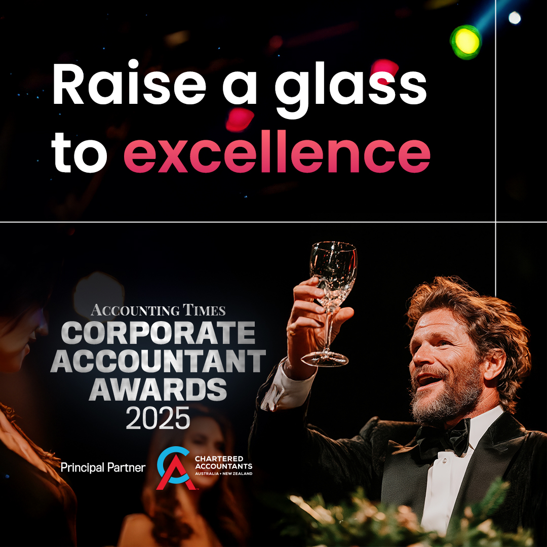 Join us this 31 Oct at Four Seasons, Sydney! 

Don’t miss out on this opportunity to network and celebrate with the industry’s finest! 

Get your tickets today! bit.ly/3UcYo7t 

<a href="/Chartered_Accts/">Chartered Accountants Australia and New Zealand</a>
#CorporateAccountantAwards #finance