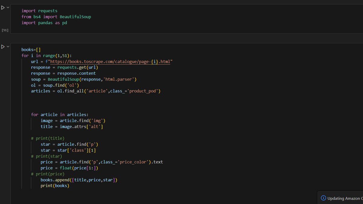 SamikshyaRB's tweet photo. #LUD18 Today I learned how to scrape data from websites using Python.#LearningUtsav2025 #FestivalOfLearning @learning_utsav https://t.co/4rAhuW4OUC