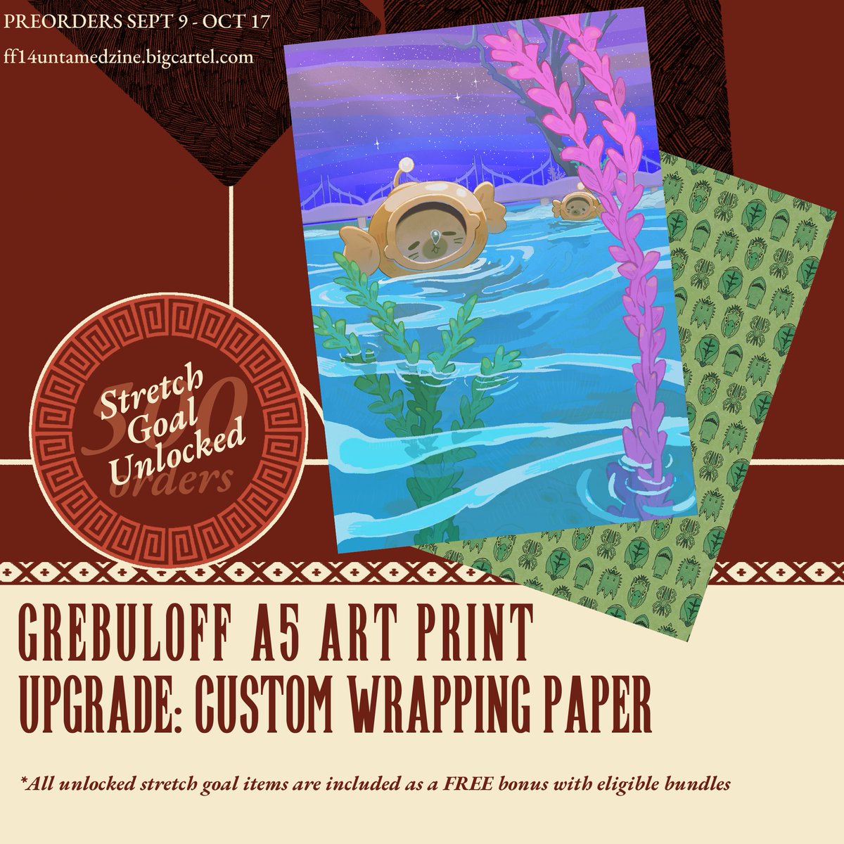 Untamed: A FFXIV Creature Zine @PRODUCTION tweet media