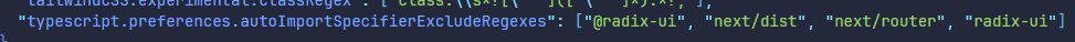 aokijs's tweet photo. @sanu7326_mishra @shadcn You can just exclude specific packages from being suggested in your .vscode/settings.json file 😙 https://t.co/FJkWTCuYIb