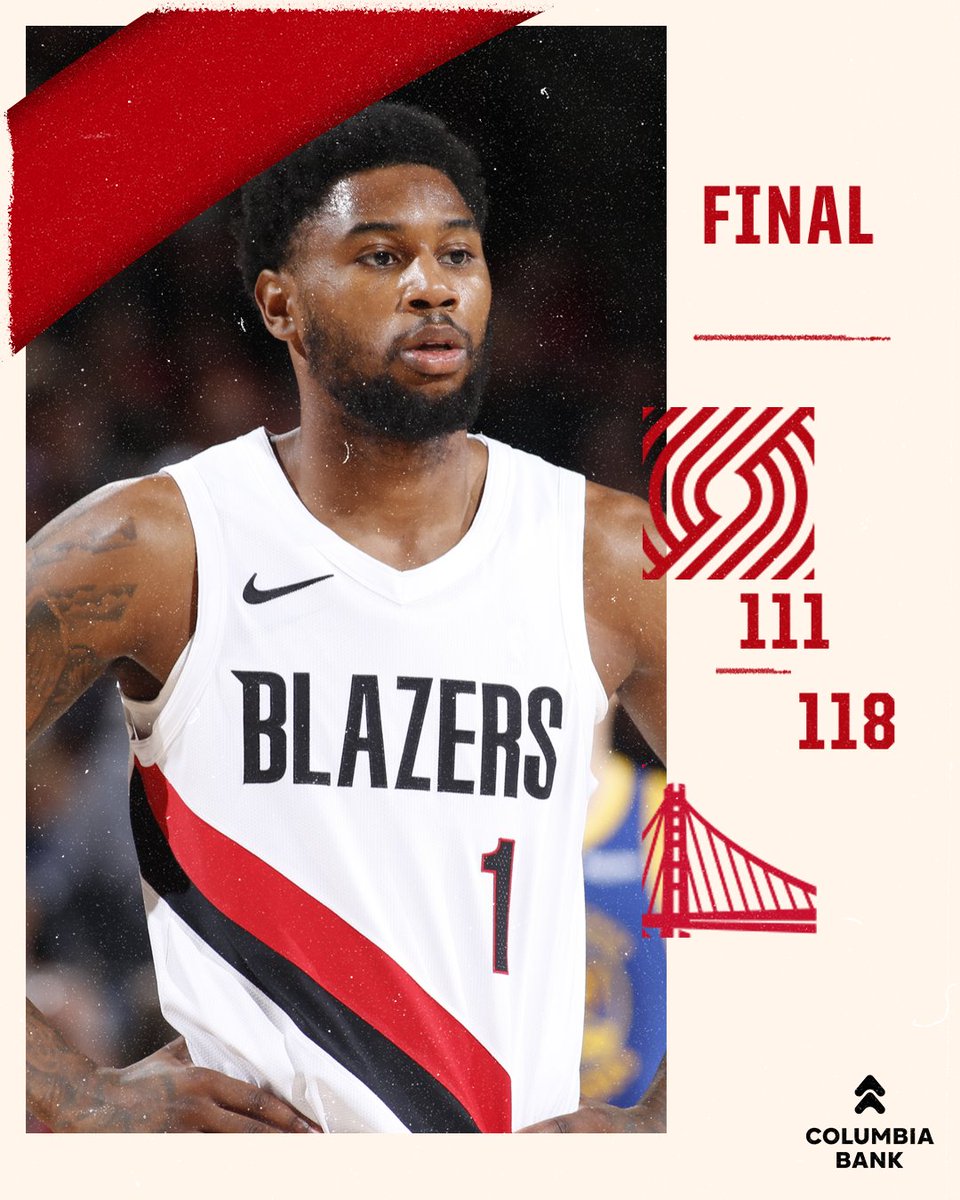 Final from Portland. 