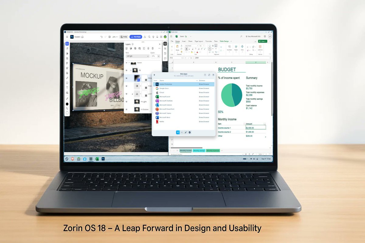 opensourcefeed's tweet image. Zorin OS 18 is here! 🚀
Fresh design, improved Windows app support, and LTS until 2029. Upgrade your PC without buying a new one.
opensourcefeed.org/zorin-os-18-re…
#ZorinOS #linux via @ZorinOS