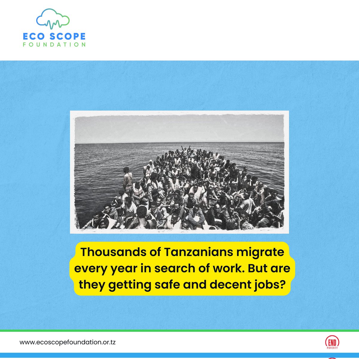 Poverty pushes thousands to migrate in search of work, but every journey should lead to safety and dignity, not exploitation. 

Before you travel, know your rights!
#EndPoverty #SafeMigration  #DecentWorkForAll #AcessToOpportunity