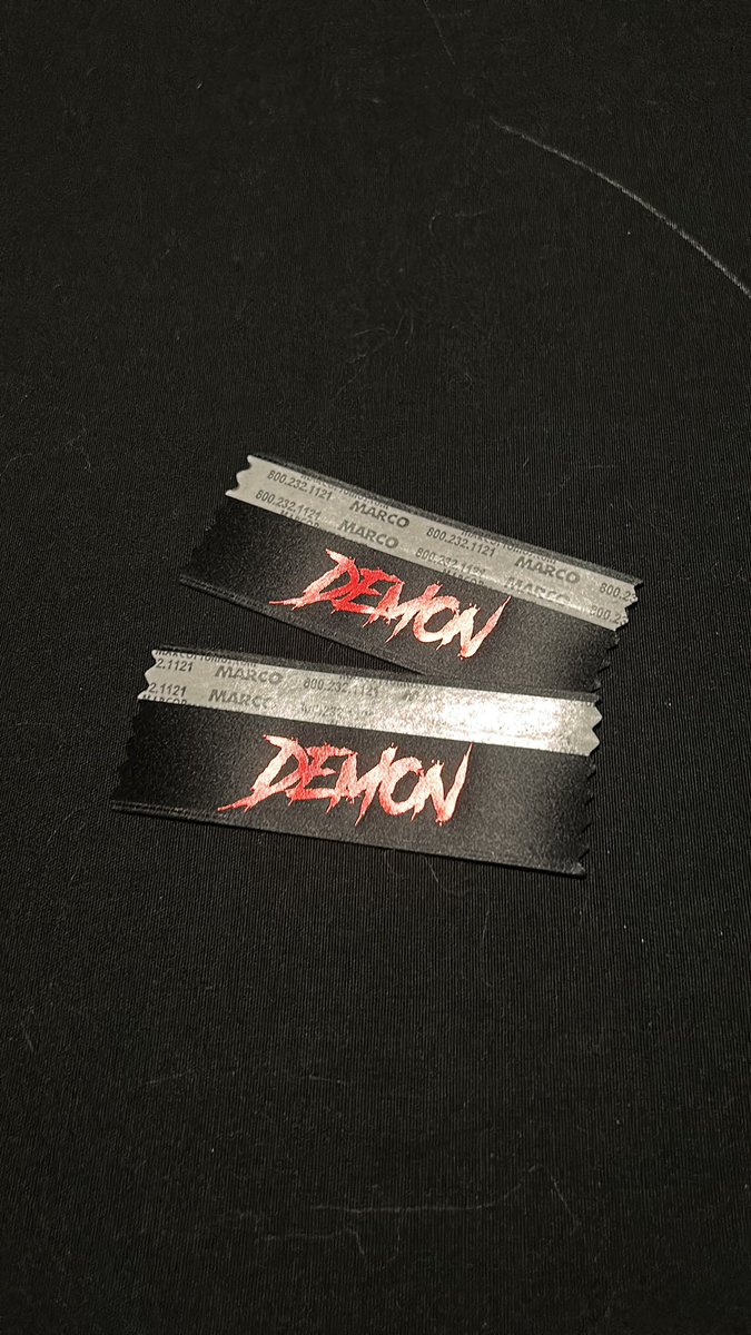 DEMONS AT #BLFC2025 THANK YOU AGAIN!

I've run out of demon ribbons for the year omfg! Thank you all so much!!!