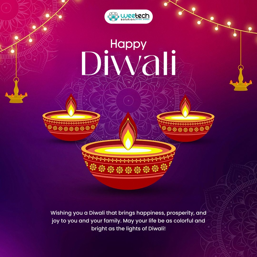 WeetechSolution's tweet image. This #Diwali, we celebrate the return of Lord Rama &amp;amp; Sita Mata to Ayodhya the victory of good over evil.
May your life be filled with peace, prosperity, and blessings.
Wishing everyone a bright and joyous Happy Diwali! 🪔

#happydiwali #Diwali2025 @weetechsolution #lordrama